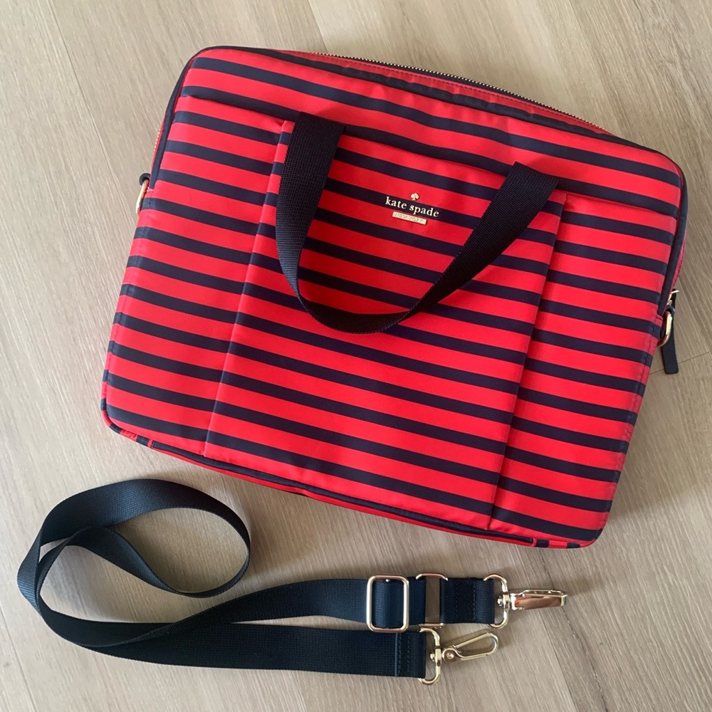 Kate Spade laptop bag with strap